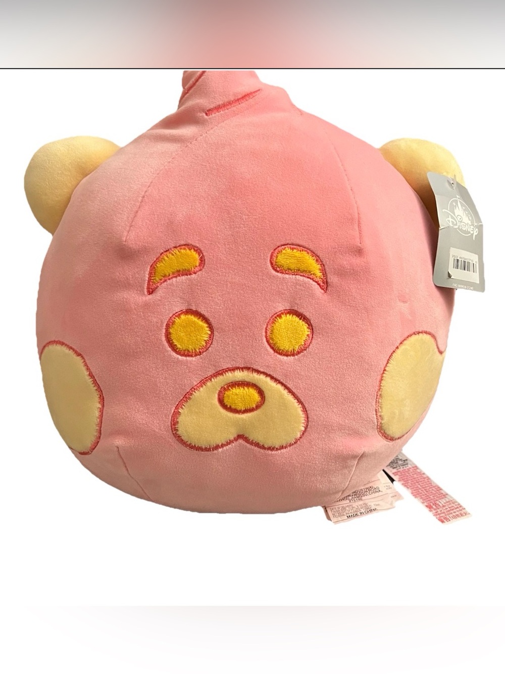 New Disney Turning Red Panda Mei Pillow Pink Plush Face Stuffed Animal